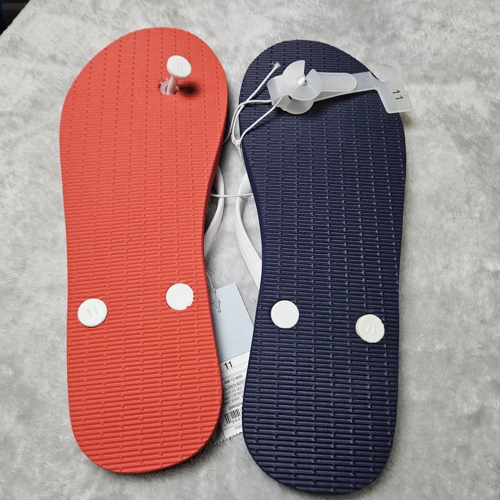 Shade & Shore USA Flip Flops Women’s 11 Patriotic NWT
